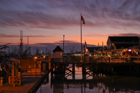 Bayview Pier in Historic Steveston Village